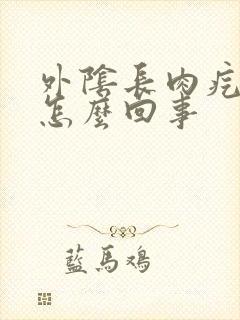 外阴长肉疙瘩是怎么回事