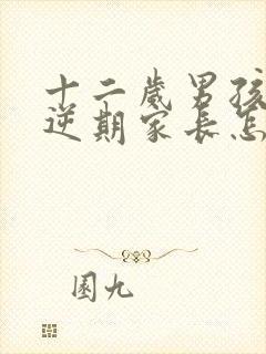 十二岁男孩的叛逆期家长怎么做