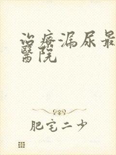 治疗漏尿最好的医院