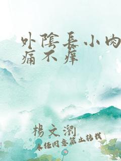 外阴长小肉芽不痛不痒