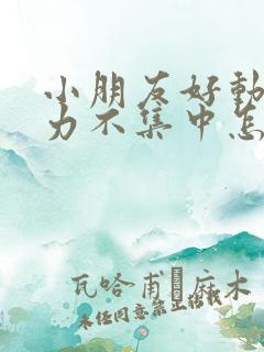 小朋友好动注意力不集中怎么调理