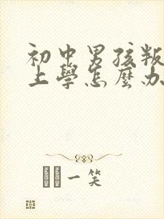 初中男孩叛逆不上学怎么办