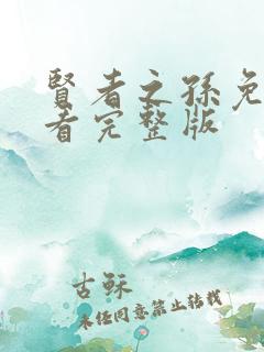 贤者之孙免费观看完整版