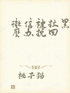 微信被拉黑了怎么办挽回