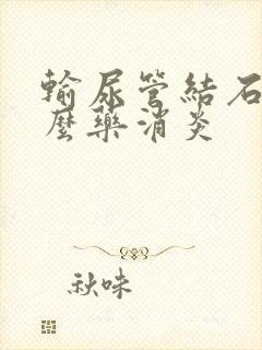 输尿管结石吃什么药消炎