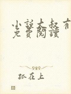 小说大叔有点帅免费阅读