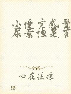 小便完感觉还有尿意但是有尿不出来