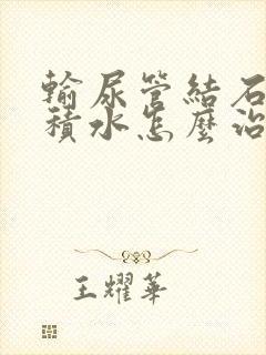 输尿管结石并有积水怎么治