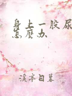 身上一股尿骚味怎么办