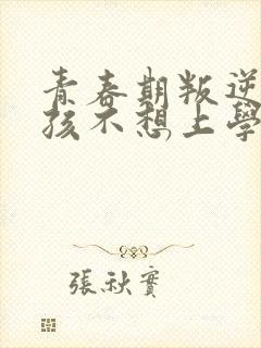 青春期叛逆期男孩不想上学