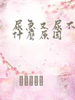 尿急又尿不出是什么原因