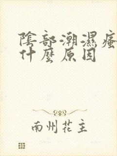 阴部潮湿瘙痒是什么原因