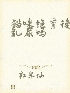 猫咪绝育后还会乱尿吗