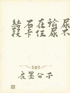 结石在输尿管下段卡住尿不出来怎么办