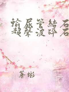 输尿管结石体外超声波碎石多少钱