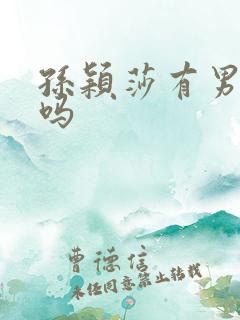 孙颖莎有男朋友吗