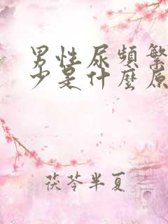 男性尿频繁但尿少是什么原因