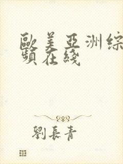 欧美亚洲综合视频在线