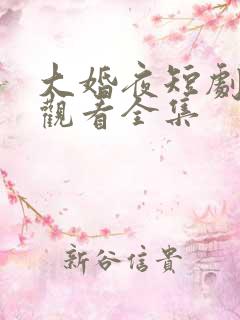 大婚夜短剧免费观看全集