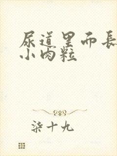 尿道里面长了个小肉粒