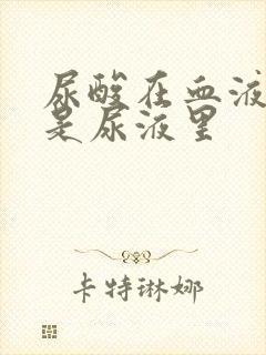 尿酸在血液里还是尿液里