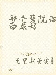 哪个医院治疗蛋白尿好