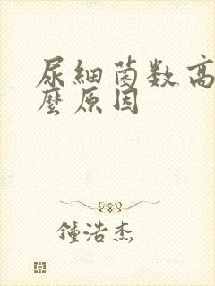 尿细菌数高是什么原因