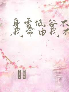 身处低谷不自弃,我命由我不由天的意思