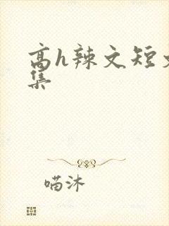 高h辣文短文合集