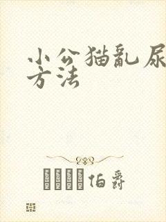 小公猫乱尿解决方法