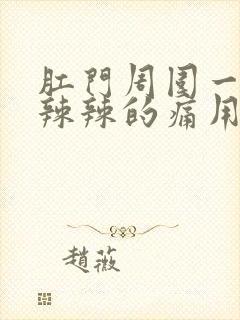 肛门周围一圈火辣辣的痛用什么药