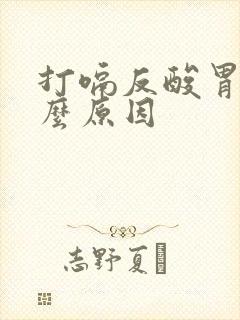 打嗝反酸胃是什么原因