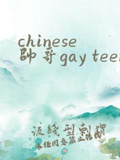 chinese帅哥gay teen