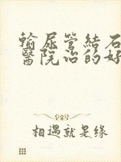 输尿管结石哪家医院治的好