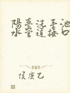 阳台洗手池的排水管道接口漏水了