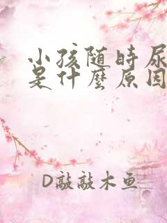 小孩随时尿裤子是什么原因