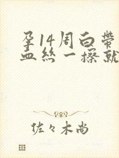 孕14周白带带血丝一擦就没了