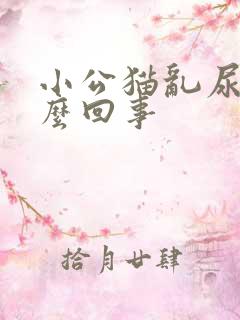 小公猫乱尿是怎么回事