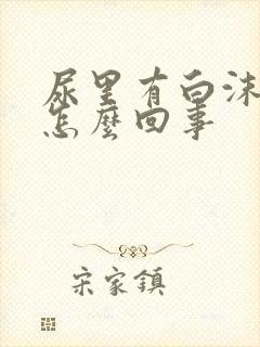 尿里有白沫子是怎么回事