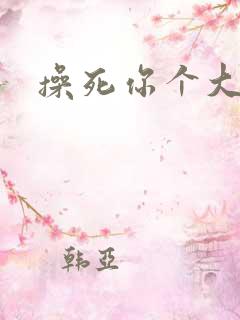 操死你个大骚货