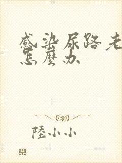 感染尿路老不好怎么办