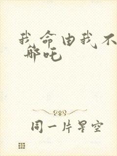 我命由我不由天 哪吒