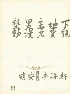 双男主地下偶像动漫免费观看