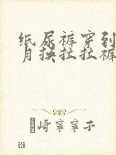 纸尿裤穿到几个月换拉拉裤