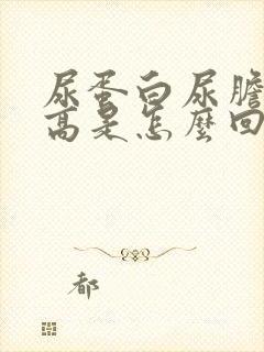 尿蛋白尿胆红素高是怎么回事