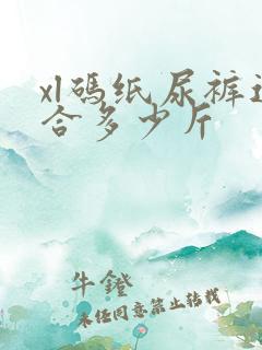 xl码纸尿裤适合多少斤