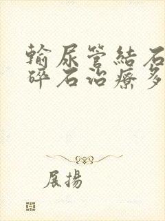 输尿管结石体外碎石治疗多少钱