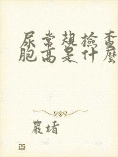 尿常规检查红细胞高是什么原因