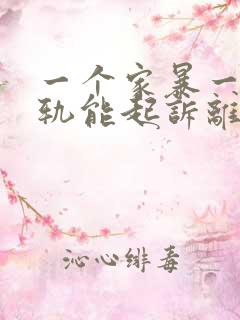 一个家暴一个出轨能起诉离婚吗