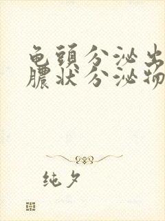 龟头分泌出流黄脓状分泌物怎么回事